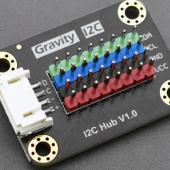 Moduł Gravity: I2C HUB (DFR0759) firmy DFRobot do obsługi ośmiu urządzeń I2C jednocześnie