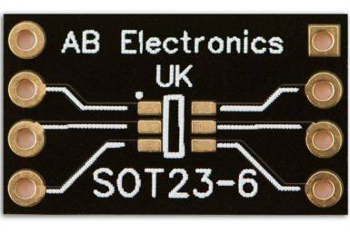 Płytka firmy ABelectronics dla układów scalonych w obudowie SOIC-8 i SOT23-6