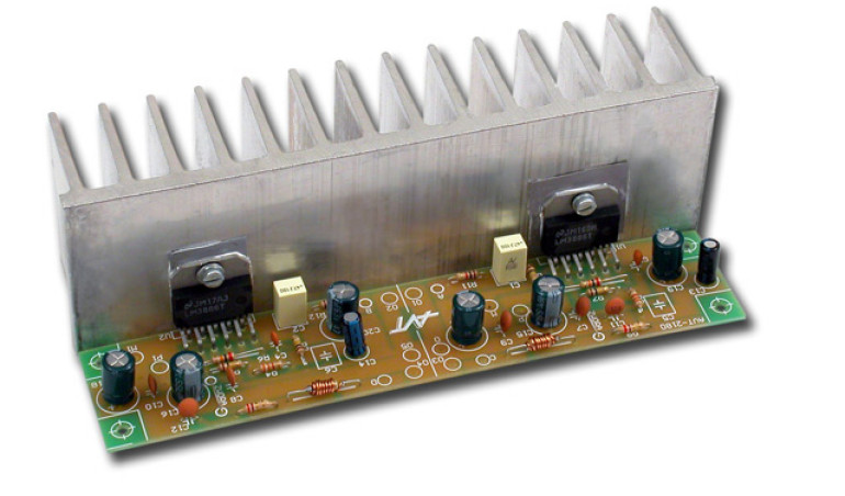 Wzmacniacz mocy 2×70W z LM3886