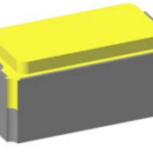 »Podniebna« dioda przełączająca 1N6640U firmy STMicroelectronics w beznóżkowej obudowie LCC2D