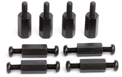 Utrzymuj na bezpiecznej wysokości moduły i zestawy dzięki czarnym dystansom od Pimoroni