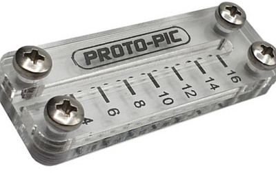 Proto-PIC, lecz nie pic, czyli narzędzie Break-Away Header Pin Snapper Tool tej firmy ułatwiające przycinanie listw kołkowych (prostych oraz zakrzywianych)