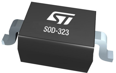 Dużej wydajności dioda Schottky’ego BAT20J firmy STMicroelectronics o niskim prądzie wstecznym do różnych zastosowań, w tym mobilnych