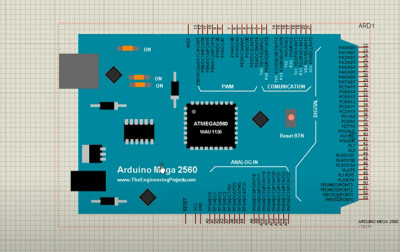 Biblioteka Arduino dla Proteusa