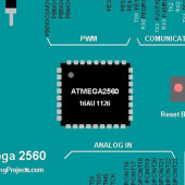 Biblioteka Arduino Mega 2560 dla Proteusa