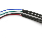 »Wisząca na przewodach« trójkolorowa dioda LED SKU00044B od firmy MonkMakes