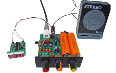 Dwupasmowy odbiornik nasłuchowy KF. RX Wiesia 80/40 m