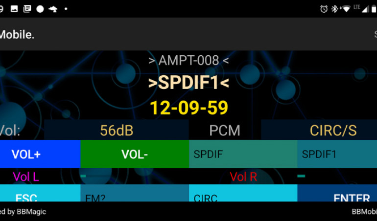 Ekran smartfona jako interfejs mobilny do amplitunera, czyli aplikacja mobilna poprzez UART w praktyce