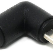Tego jeszcze nie było: zakrzywiana (kątowa) przejściówka USB-C-DC 2,1 mm firmy Pi Hut do zasilania urządzeń/zestawów zawierających gniazdo USB-C