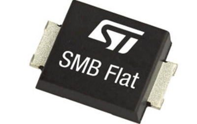 ST wprowadza na rynek najmniejsze, 1500 W diody TVS w obudowie SMB Flat