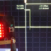 Generator impulsów o zakresach zmiennych skokowo z użyciem Microbit
