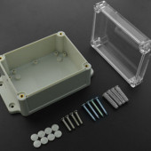 Stylowe, wodoszczelne pudełko FIT0724 firmy DFRobot do bezpiecznego przechowywania komponentów i zestawów elektronicznych