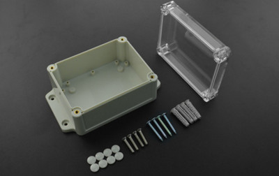 Stylowe, wodoszczelne pudełko FIT0724 firmy DFRobot do bezpiecznego przechowywania komponentów i zestawów elektronicznych