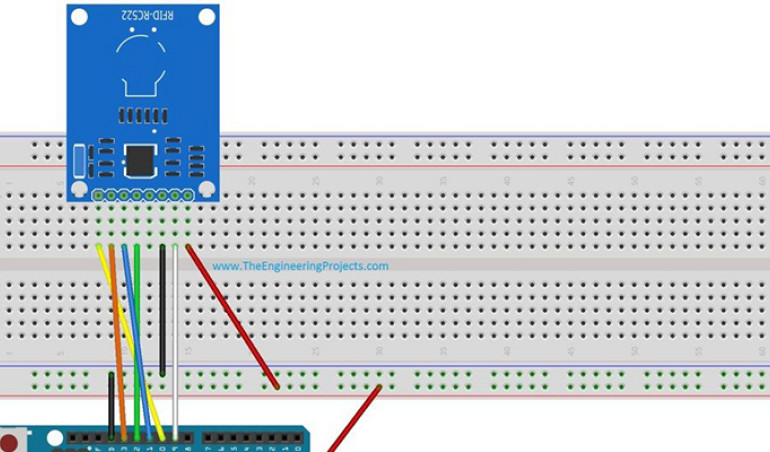 Połączenie RFID RC522 z Arduino