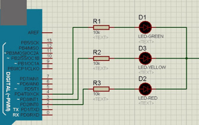 Projekt sterowania sygnalizacją świetlną przy użyciu Arduino