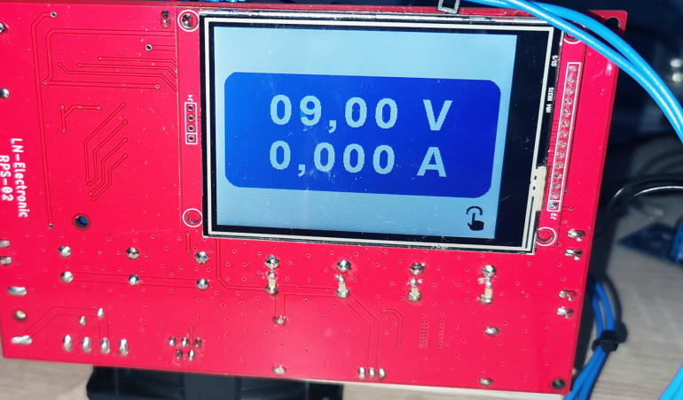 Regulowany zasilacz warsztatowy - RPS-02