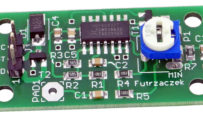 Energooszczędny włącznik dotykowy