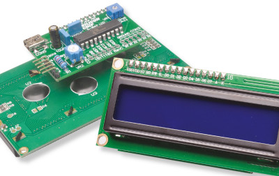 Pięciozakresowy miernik panelowy LCD z funkcją wyświetlacza USB