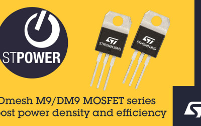 STMicroelectronics prezentuje nowe tranzystory MOSFET MDmesh, zwiększając gęstość mocy i ich wydajność