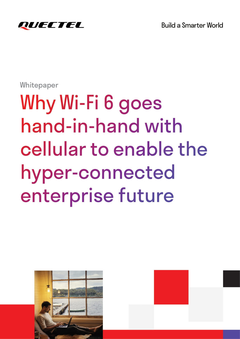 Strona tytułowa dokumentu Why Wi-Fi 6 goes hand-in-hand with cellular to enable the hyper-connected enterprise future