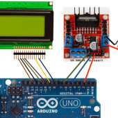 Sterowanie kierunkiem obrotu silnika prądu stałego za pomocą Arduino