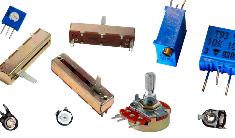 Potencjometr obrotowy - schemat, podłączenie i zasada działania