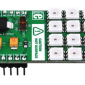Wyjątkowy moduł 4×4 RGB Click firmy MikroElektronika, czyli 16 trójkolorowych diod standardu WS2812