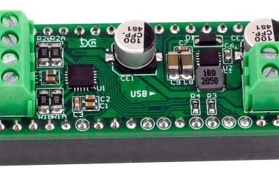 Sterownik mikrosilników prądu stałego do RPi Pico