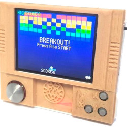 Miniaturowa konsola do gier z RPi Pico
