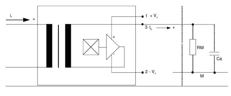 Schemat czujnika