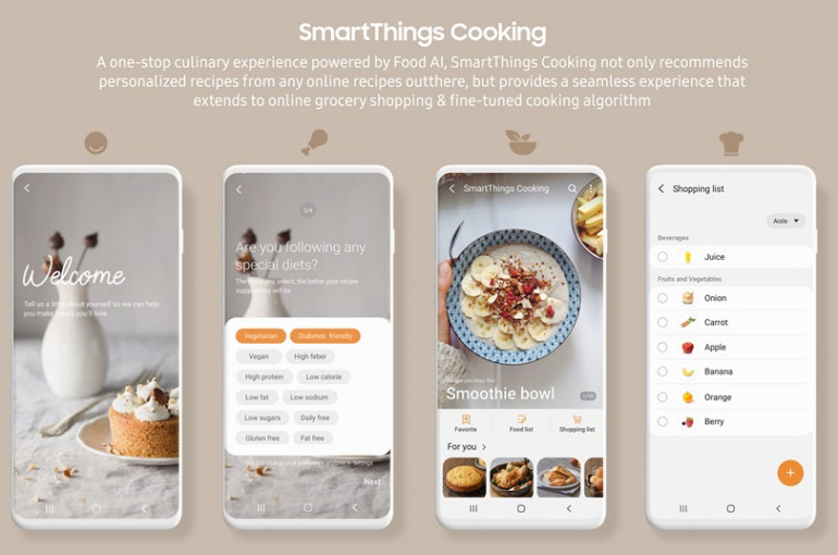 Usługa SmartThings Cooking