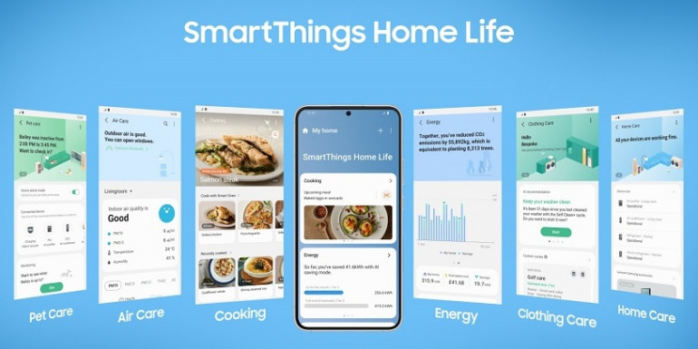 Aplikacja mobilna SmartThings