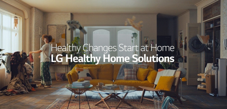 Wyjątkowa kampania «Healthy Home Solutions» firmy LG Electronics: jak prowadzić zdrowy tryb życia oraz świetnie czuć się w domu