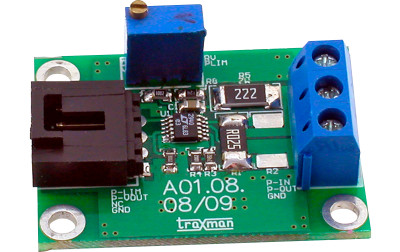 Monitor mocy prądu stałego (32 V/2 A) z alarmem
