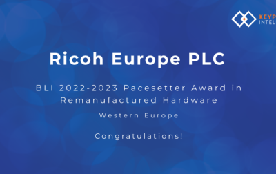 Refabrykowane urządzenia drukujące firmy Ricoh z BLI Pacesetter Award