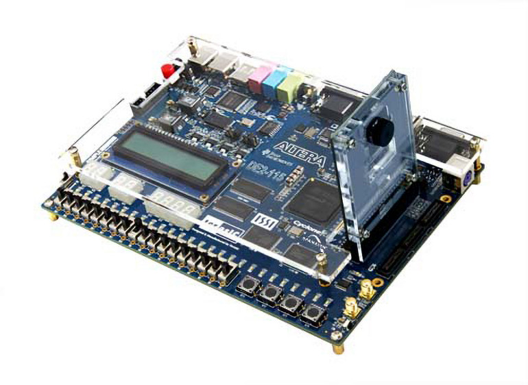 Przykład użycia Developer Kit for Intel Pathfinder for RISC-V (PR-115) z modułem D5M