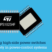 Nowy, scalony przełącznik IPS1025HF firmy STMicroelectronics