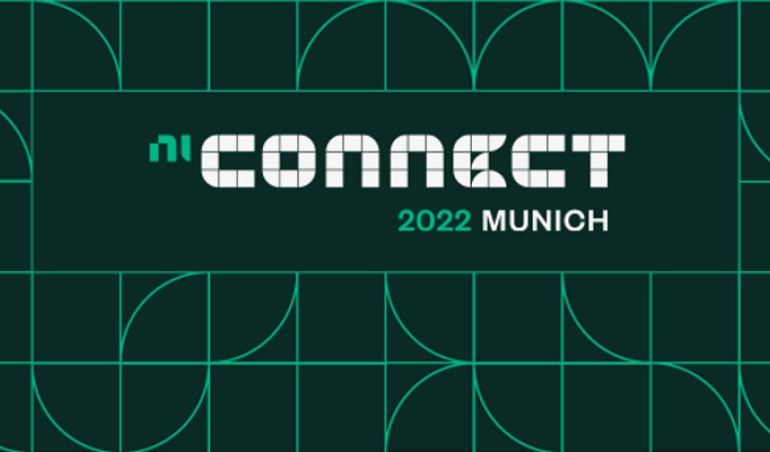 Zaproszenie na wydarzenie «NI Connect Munich 2022» organizowane przez National Instruments (NI)
