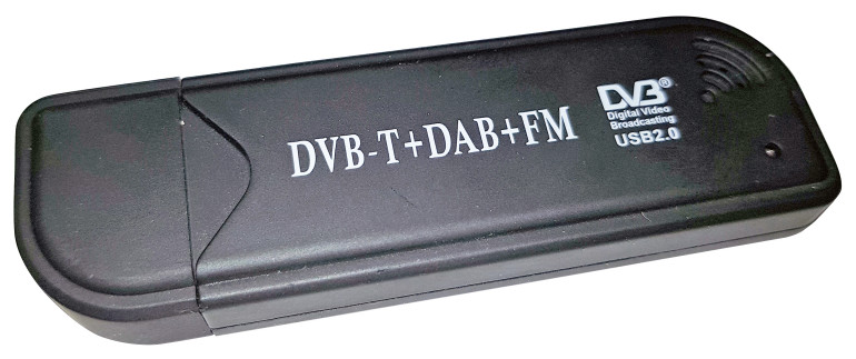Fotografia 1. Przykładowy, typowy tuner DVB-T z interfejsem USB