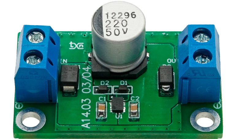 Moduł diody idealnej o prądzie 5 A