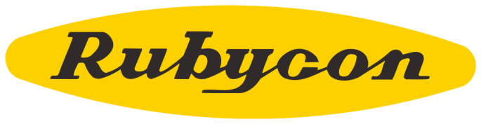 Logo firmy Rubycon