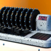 Magnetyczny sterownik MIDI