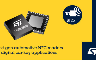 Dedykowany standardowi NFC układ ST25R3920B firmy STMicroelectronics