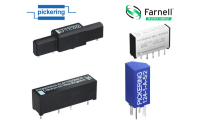 Dostępne w firmie Farnell portfolio przekaźników kontaktronowych Pickering Electronics