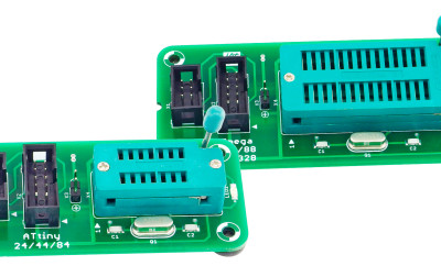 Adaptery do programowania ATmega8 oraz ATtiny24
