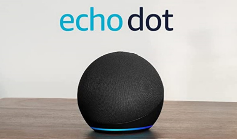 Najnowsza wersja inteligentnego głośnika Echo Dot firmy Amazon