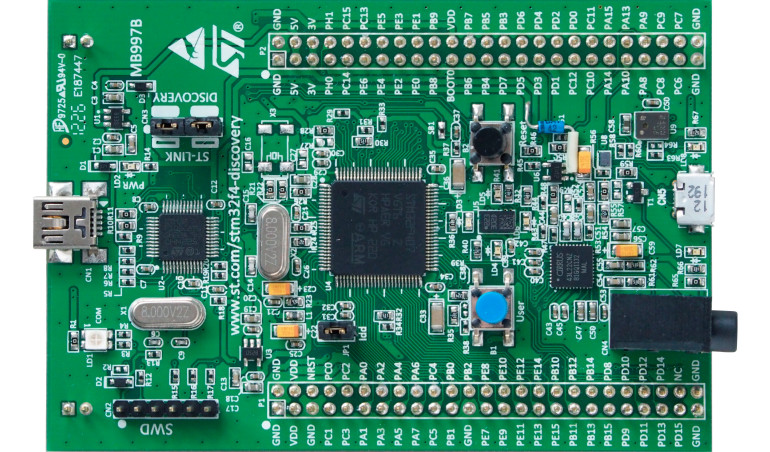 Analizator stanów logicznych z modułu STM32F4DISCOVERY