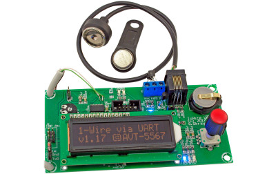 1-Wire za pomocą UART. Płytka ewaluacyjna z mikrokontrolerem AVR
