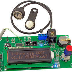 1-Wire za pomocą UART. Płytka ewaluacyjna z mikrokontrolerem AVR