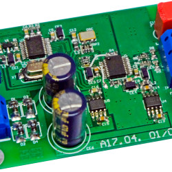 Przetwornik audio A/C z układem WM8782S